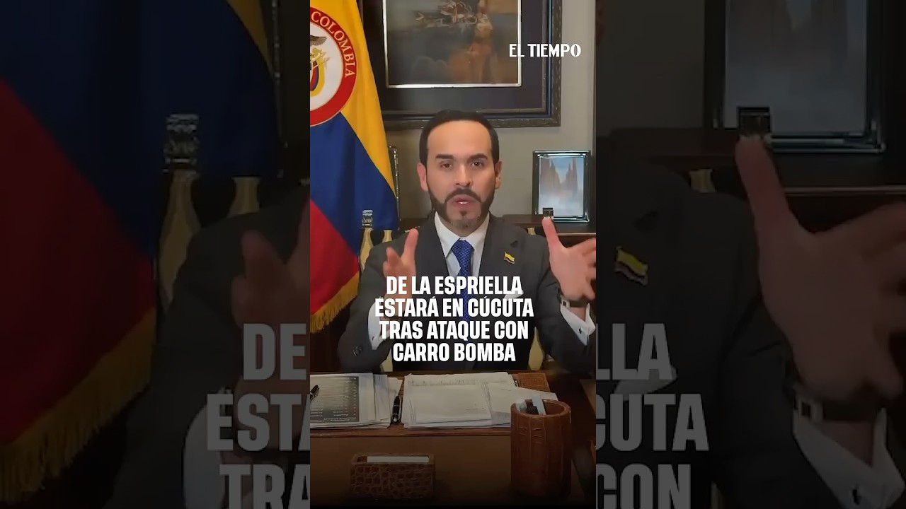 Abelardo De La Espriella viaja a Cúcuta tras atentado con carro bomba | EL TIEMPO