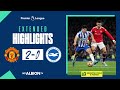 Extended PL Highlights: Manchester United 2 Albion 0