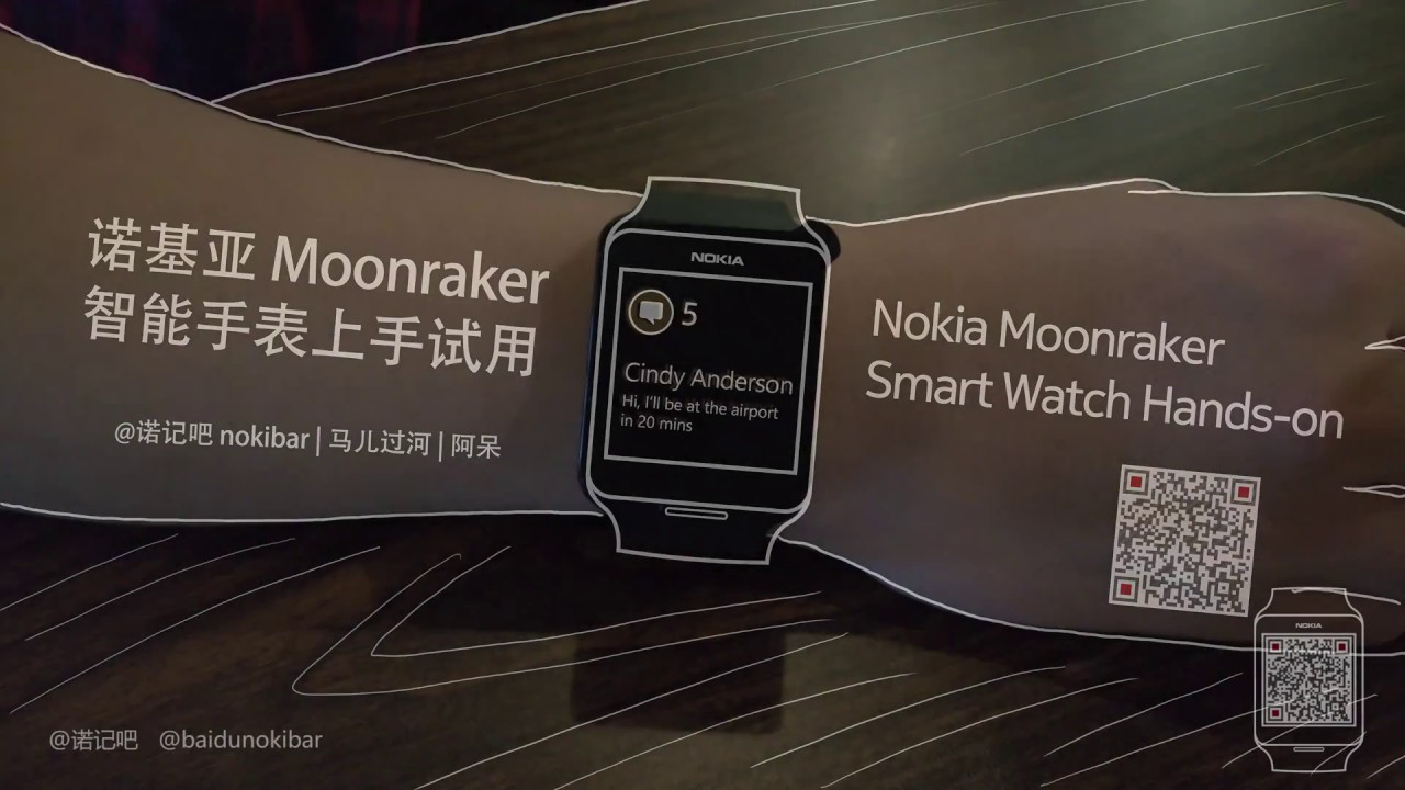 Какими были бы первые умные часы от Nokia? Фото.