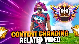 CONTENT CHANGING RELATED VIDEO #playforkill 