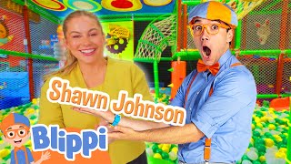 Blippi's Indoor Playground Adventure! | Blippi Educational Videos For Kids