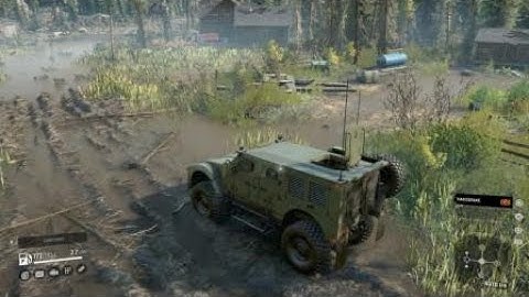 SnowRunner RNG MPV-A Radar mod gameplay