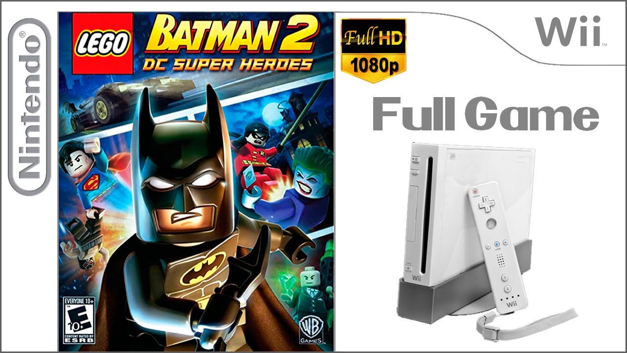 contacto Tres diario LEGO Batman 2: DC Super Heroes - Full Game Walkthrough / Longplay  1080p60ᶠᵖˢ 🔴 (Wii) - YouTube