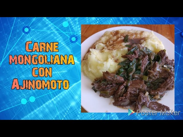 Carne Mongoliana con Ajinomoto / Carne Salteada con Ajinomoto - YouTube