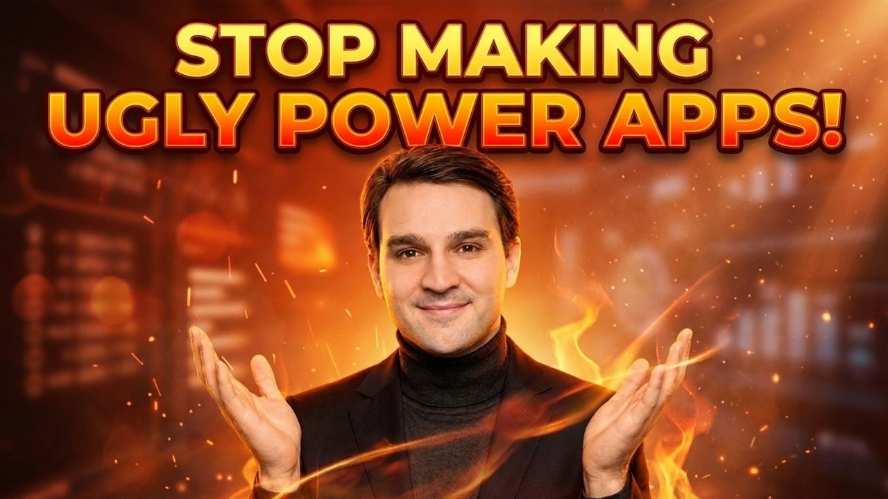 Stop Building Ugly Power Apps! Here's the Fix Stop Building Ugly Power Apps! Here's the Fix
