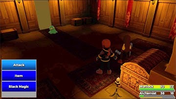 ATB Battle test with mid-battle script