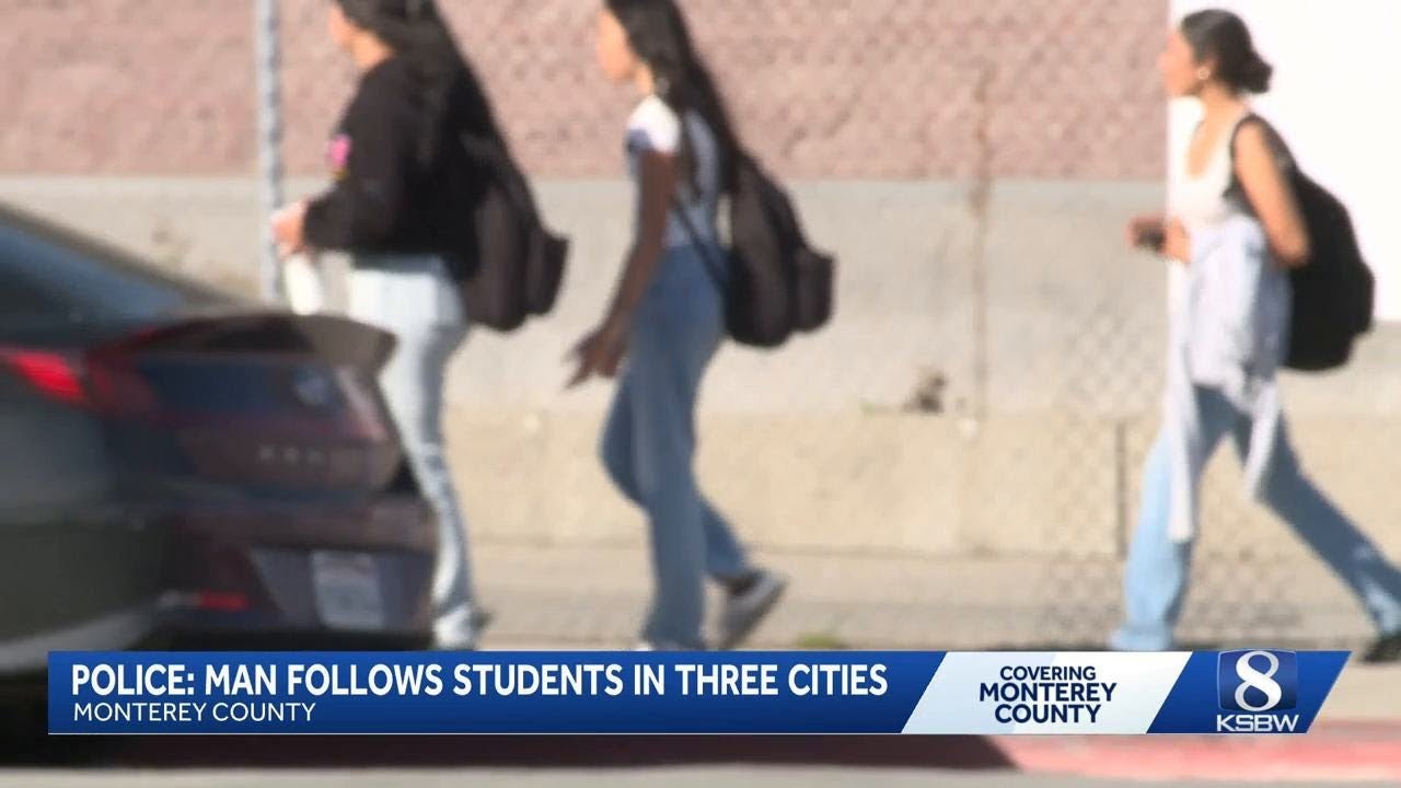 Police investigate reports of man following students in Salinas, Pacific Grove and Greenfield