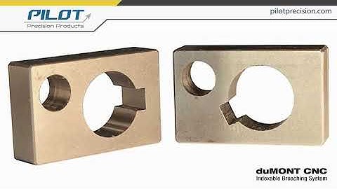 duMONT Tooling System Keyway with Set Timing on Machining Center