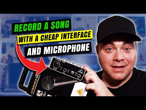 Recording a Song With a Budget Audio Interface and Cheap Microphone Pt. 1