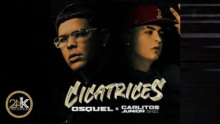 Carlitos Junior, Osquel El Veneno- Cicatrices (Video Lyrics)