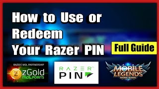 Paano Gamitin ang Razer PIN zGold-MOLPoints sa Mobile Legends BANG BANG