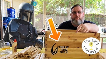 “This is the way” to build a bee hive box Langstroth 10 frames.