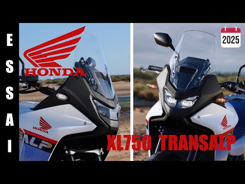 Essai HONDA XL750 Transalp 2025 - Petite mise à jour