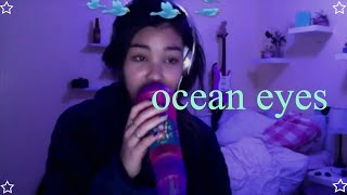 ocean eyes cover chords