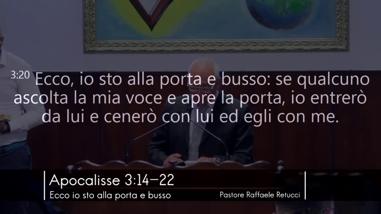 Io Sto Alla Porta E Busso