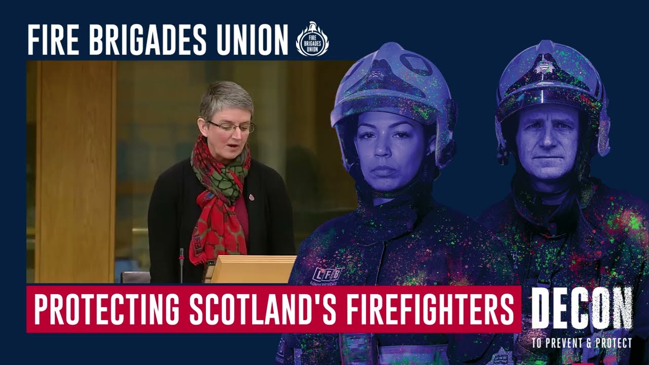 FBU Scotland - DECON debate - Scottish Parliament 19/01/23 - Opening Statements
