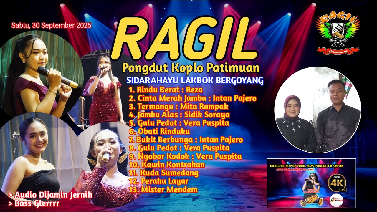 TIA MONIKA - MALAM - OBATI RINDUKU - SIDARAHAYU  LAKBOK- - RAGIL PONGDUT