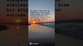 Fen - Edebiyat Lerinin Amacı - Boğaziçi 101 Ep.3