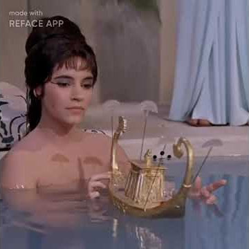 Jami Gertz as Cleopatra (deepfake)