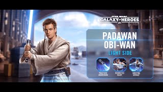 Оби - Ван (падаван) превосходный мечник / Star Wars: Galaxy of Heroes
