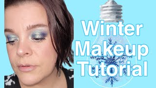 Icy winter makeup tutorial || Ice Queen 🧊 screenshot 3