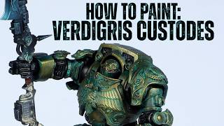 How To Paint In 5 Minutes: Grimdark Verdigris Custodes
