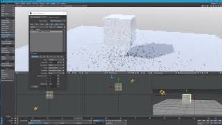 Lightwave 3D 2019 using Emitters options.