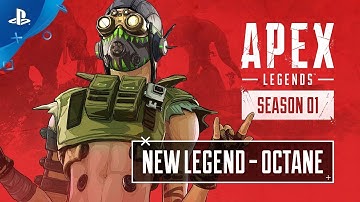 Apex Legends | Meet Octane -  Character Trailer | PS4