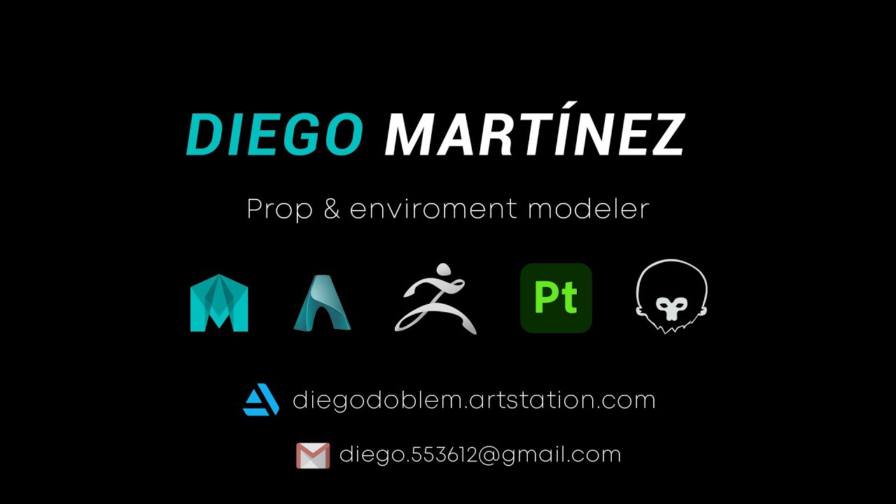 Prop & enviroment 3D artist Demo Reel