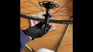 How to remove a DTSwiss hub end cap (without a vice and without damaging it!)
