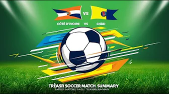 Tchad vs Côte d'Ivoire 0-2 Intégralité | Éliminatoires de la Coupe d'Afrique des Nations. thumbnail