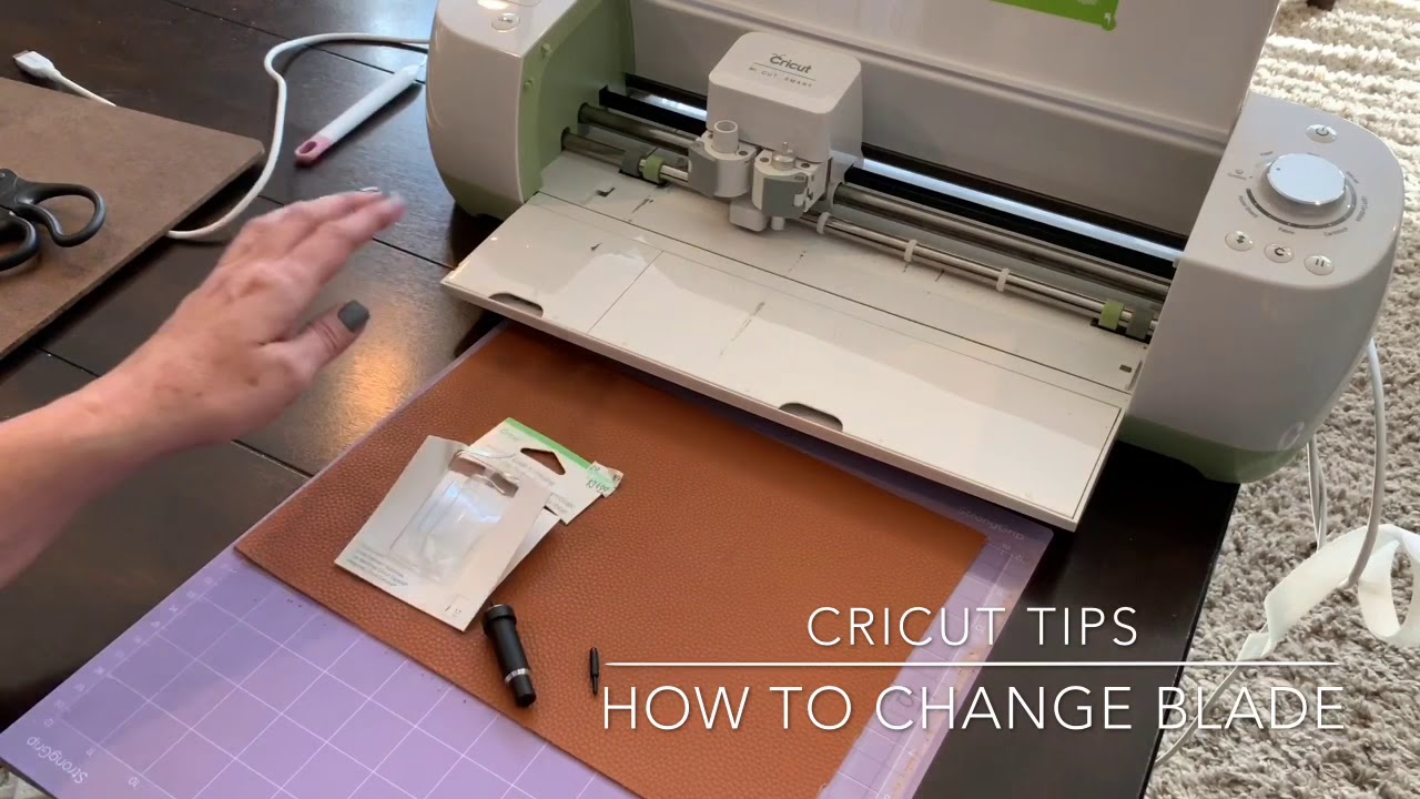 How to change blades on a Cricut YouTube