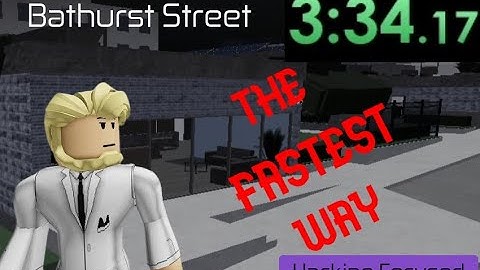 The FASTEST way to complete Bathurst Street | Operators Roblox