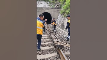 Rail repair and maintenance process - good machinery and tools can improve work efficiency