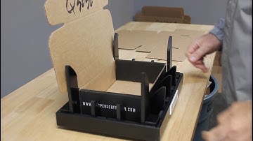 Folding Your Ecommerce Corrugated Mailer Shipping Box Using a Box Folding Jig Tool Fixture Machine