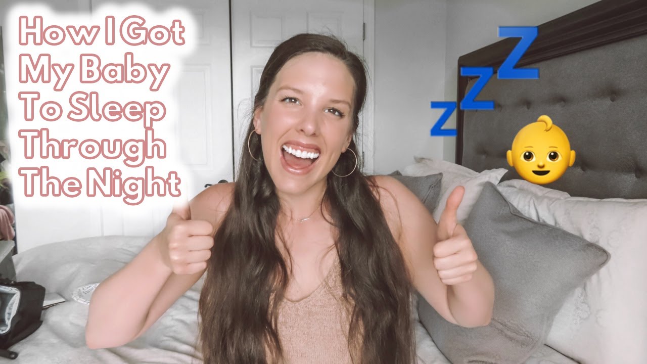 How To Get Your 4 month Old Baby To Sleep Through The