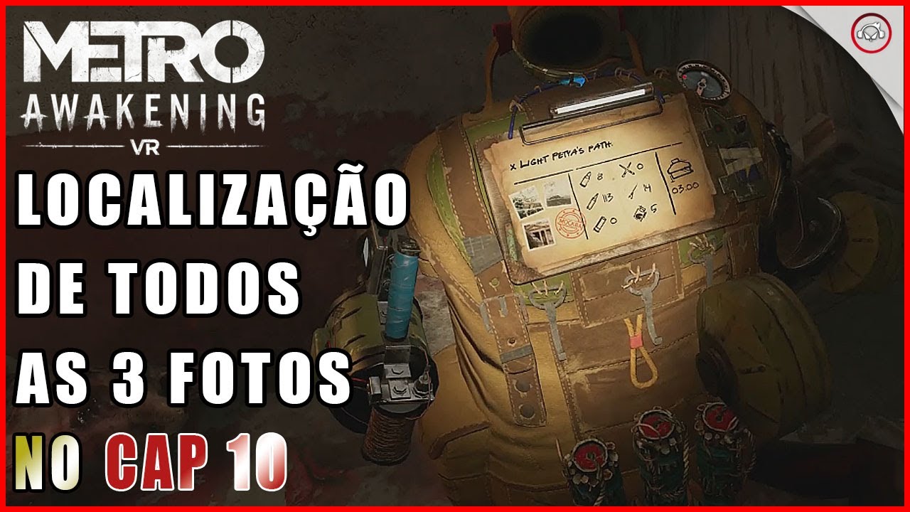 Miniatura do vídeo Metro Awakening VR, A localização de todas as Fotos (COLECIONÁVEIS) no Cap 10 | Super-Dica
