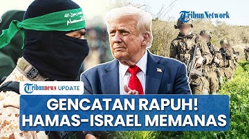 Genjatan Senjata Rapuh! Israel-Hamas Saling Tuduh Langgar Gencatan Senjata, Trump Ancam Masuk Gaza