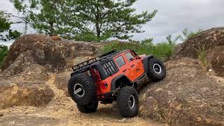RC Car YK4102(Absima CR 3.4 SHERPA) Pro Jeep Rubicon Rock