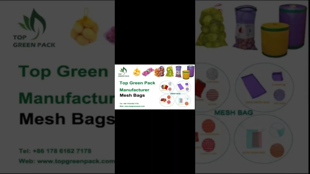 Circular Mesh Bag #factory #packaging #meshbag #agriculture #vegetables #fruit #firewood #potato