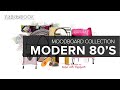 Modern 80s design trend 2021i moodobard collection