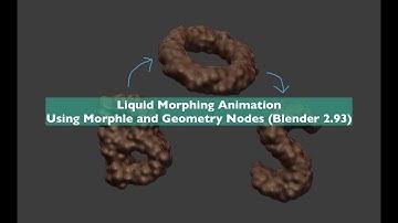 LIVENODING Morphing Animation Using Morphle and GeometryNodes