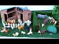 Barnyard Farm Animal Figurines - Let's Make a Farm Diorama