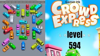 Crowd Express level 594 hard level Walkthrough Solution 