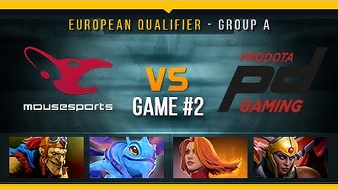 mouz vs Prodota Game 2 - Summit 7 EU Qualifier: Group A - @breakycpk @tsunami643