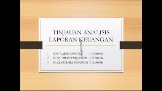 Tugas mata kuliah analisis laporan ...