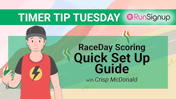 RaceDay Scoring Quick Set Up Guide