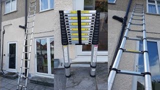 Aluminium Telescopic Ladder Review |سلم متنقل منزلي وعملي مصنوع بالكامل من الألومنيوم