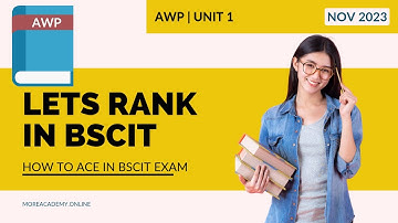 Ace your TYBSC IT Exam in November 2023 with More Academy