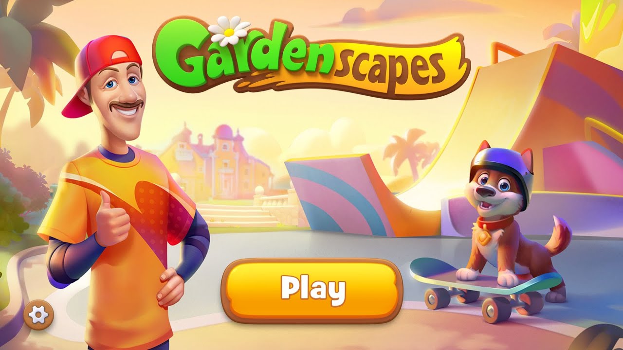 Gardenscapes Event Golden Ticket Skater Season YouTube